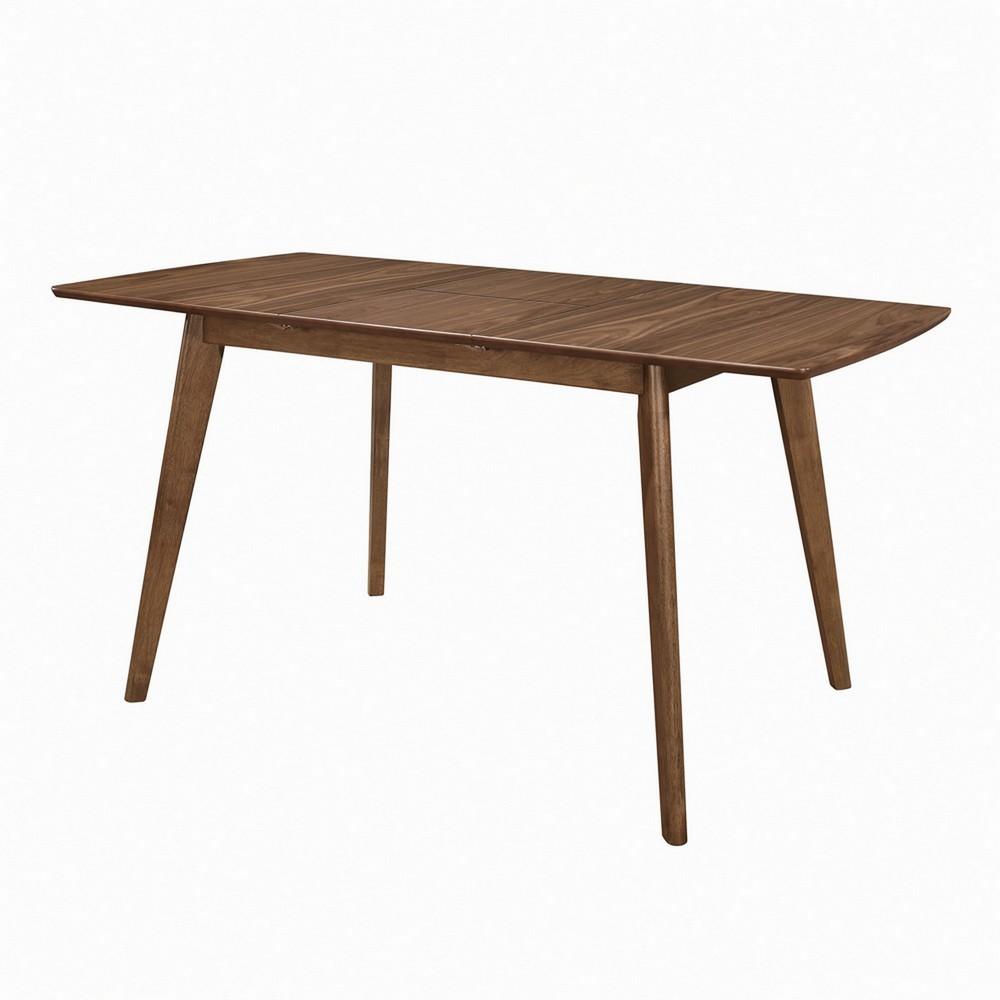 Dining Table | Mid Century Modern | Wood | 30" | Brown