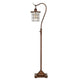 Floor Lamp | Metal Downbridge Design | Caged Shade | 60" | Rustic Bronze