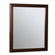 Transitional Wood Frame Mirror | 32" | Cherry