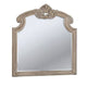 Crown Top Molded Mirror | 47.25" | Natural Brown