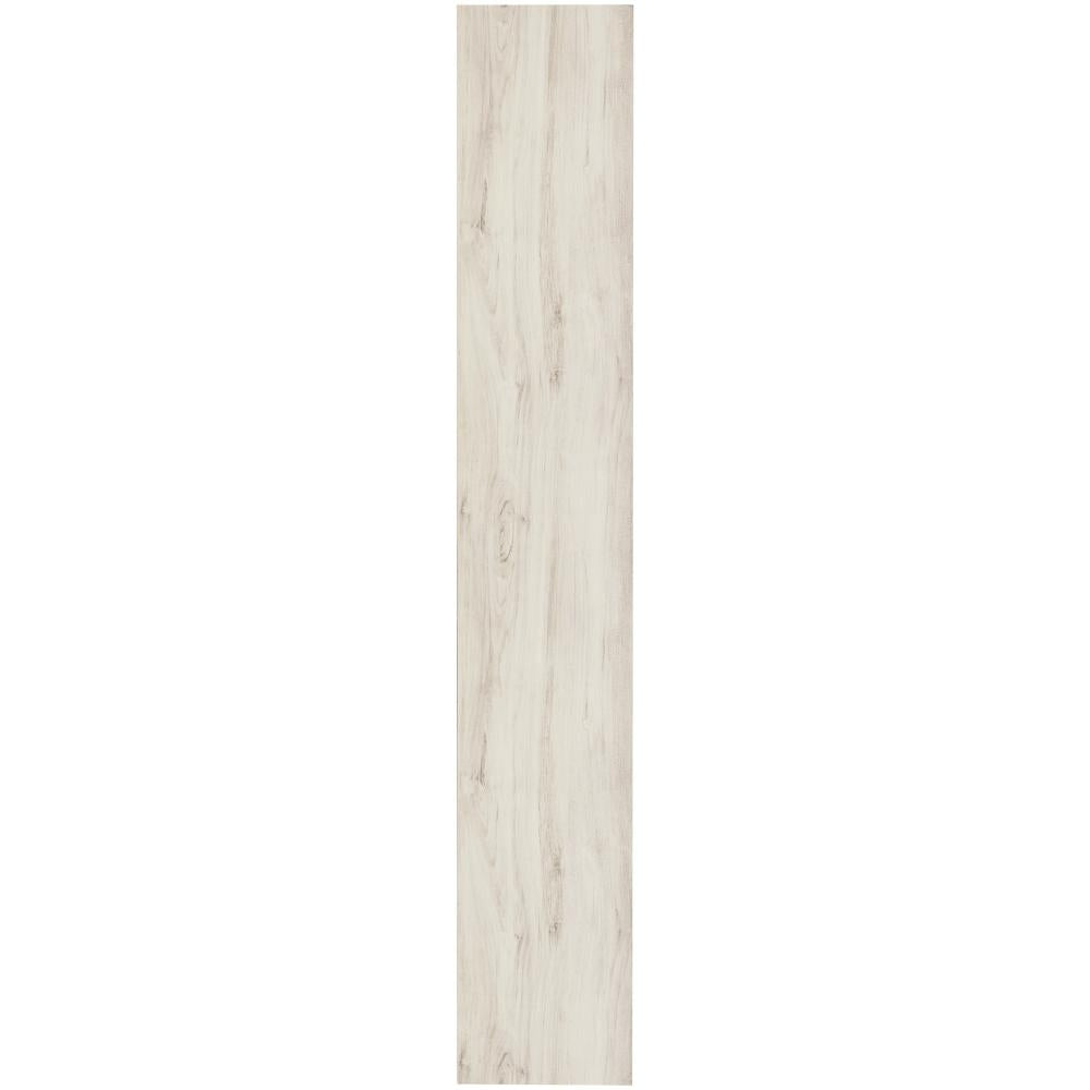 72 Inches 5 Tier Wooden Pier with Adjustable Shelves Washed White - BM238401 By Casagear Home BM238401