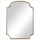Accent Mirror | 28" | Arched Top | Concave Corners | Gold