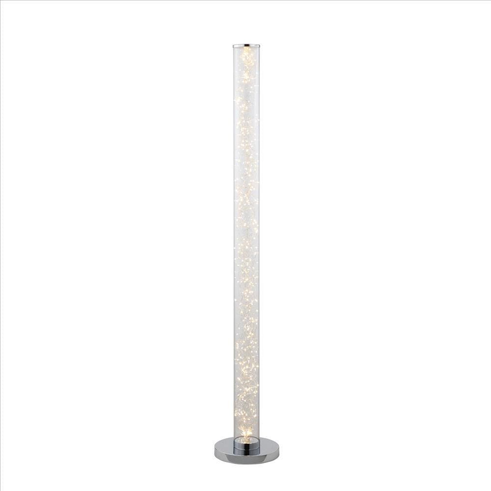 Floor Lamp | LED Rope Bulbs | 360 Pieces | Silver