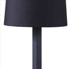 Table Lamp with Metal Cross Legged Base Black By Casagear Home BM240330