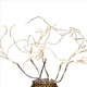 Tree Table Lamp with Aluminum Wire and Multiple LED White By Casagear Home BM240931
