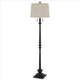 Keller Floor Lamp | Tubular Resin Support | 65" | Dark Bronze