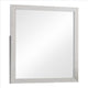 Mira Mirror | Wood Frame | Grain Details | White