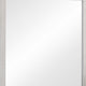 Mirror with Wooden Frame and Grain Details White By Casagear Home BM242654