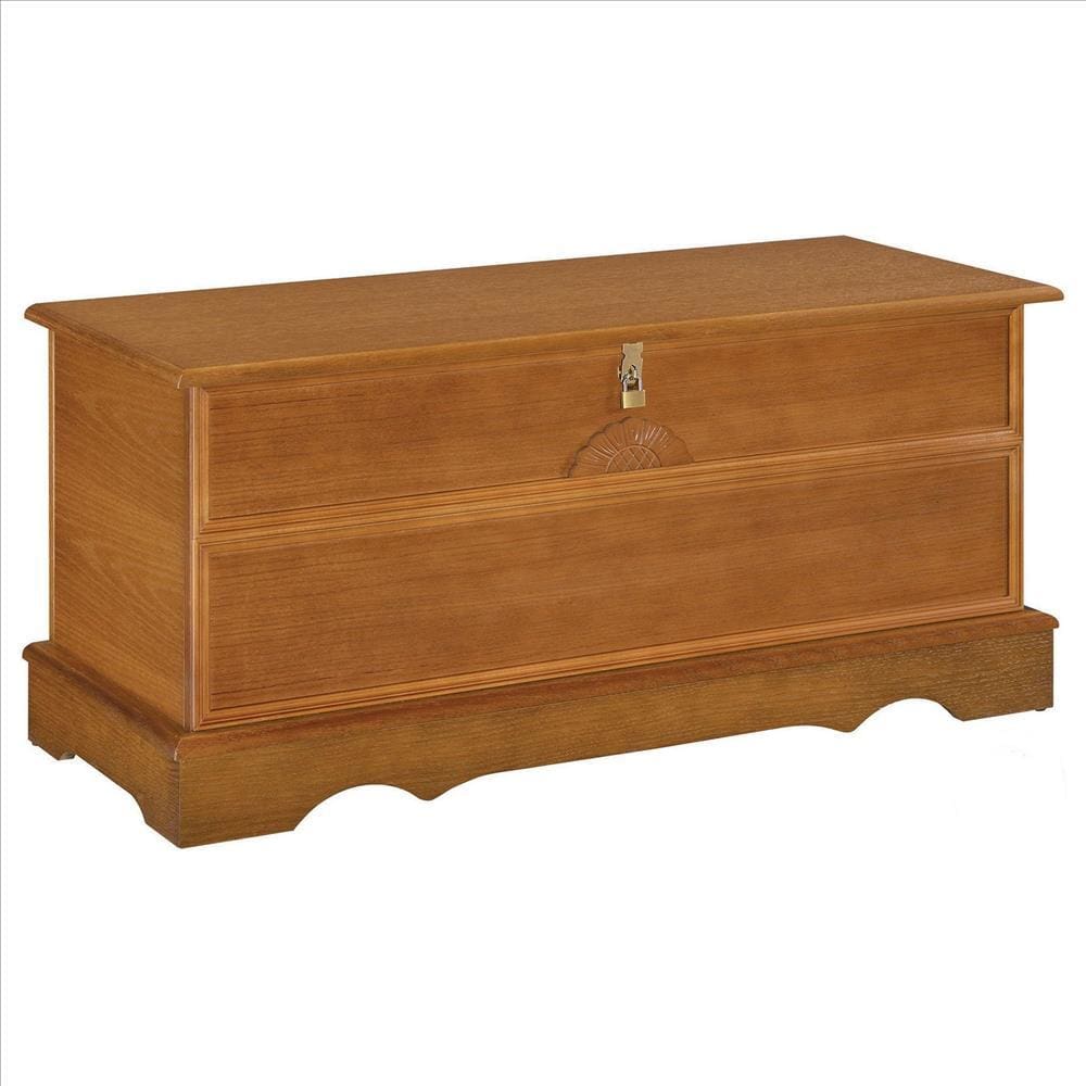 Noah Tall Dresser Chest | Molded Details | Hidden Storage | Brown