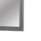 Mirror with Wooden Frame with Molded Trim Gray By Casagear Home BM245932