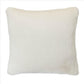Faux Fur Pillow with Removable Cover and Zipper Closure, Set of 2, White By Casagear Home