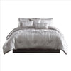 Veria 6 Piece Twin Comforter Set | Shimmering Appeal | Silver