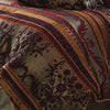 9 Piece Queen Comforter Set with Floral Print Multicolor By Casagear Home BM247032