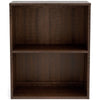Small Bookcase with 1 Adjustable Shelf Dark Brown By Casagear Home BM248083