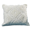 Veria 18 x 18 Decorative Pillow Cover, Quatrefoil Design The Urban Port, Off White By Casagear Home