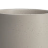 Ceramic Planter with Terrazzo Design and Wooden Stand Large Light Beige By Casagear Home BM266249