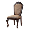 Side Chair with Padded Seating and Cabriole Legs Set of 2 Brown By Casagear Home BM269212