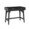 Preston Writing Desk | 2 Drawers | Wood Frame | Black