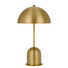 Nova Table Lamp | 20" | Dome Shade | Metal | Brass