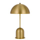 Nova Table Lamp | 20" | Dome Shade | Metal | Brass