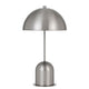 Nova Table Lamp | 20" | Dome Shade | Metal | Silver