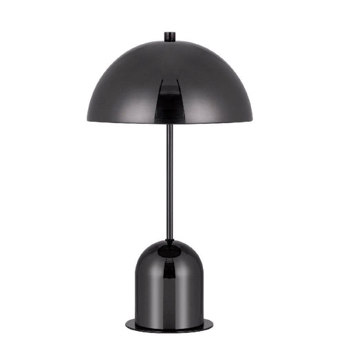 Nova Table Lamp | 20" | Dome Shade | Metal | Black