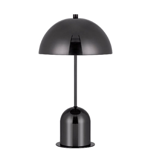 Nova Table Lamp | 20" | Dome Shade | Metal | Black