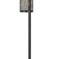 72 Inch Metal Floor Lamp 3 Hanging Mesh Shades Bronze Black By Casagear Home BM272198