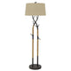 Floor Lamp | 60" | Tree Branch Base | Dimmer | Black