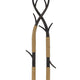 60 Inch Metal Tree Branch Base Floor Lamp Dimmer Black By Casagear Home BM272216