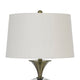 46 Inch Metal And Glass Globe Table Lamp Dimmer Brass Finish By Casagear Home BM272230