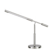 LED Desk Lamp | 16" | Adjustable | USB Ports | Silver