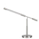 LED Desk Lamp | 16" | Adjustable | USB Ports | Silver