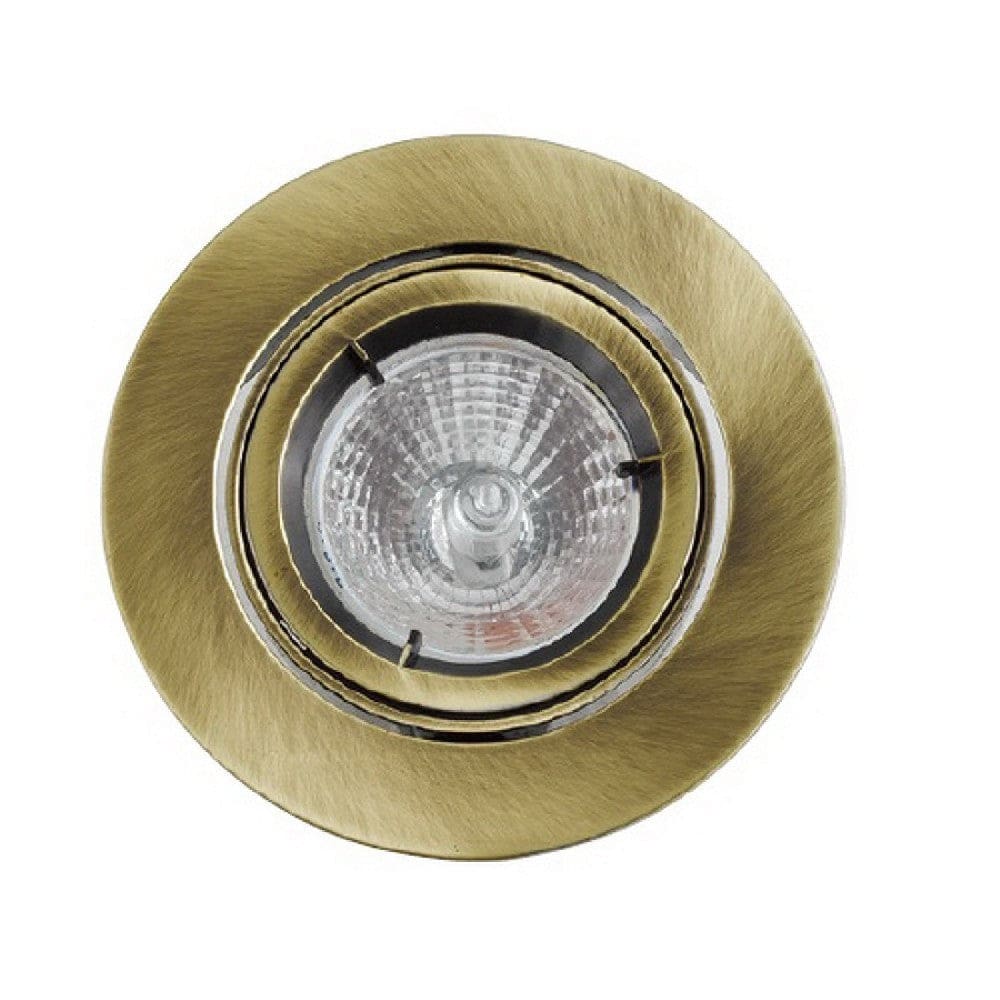 Ceiling Light | 4" | 12V | Round Metal | Antique Bronze
