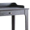 36 Inch Ethan 1 Drawer Desk with Power and Dual USB Outlet Distressed Gray By Casagear Home BM273017