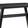 47 Inch Ethan Collection Wood Dining Table V Shaped Legs Trestle Dark Brown By Casagear Home BM273022