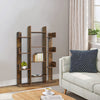 Grace Bookcase | 55" | Tree Branch Style | Rustic Brown
