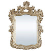 Wall Mirror | 56" | Ornate Carving | Champagne Gold