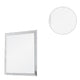 Tyra 39 Inch Wall Mirror Rectangular Wood Frame White By Casagear Home BM275523