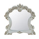 Jess Mirror | 47" | Beveled Carved Trim | White