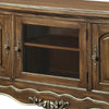 75 Inch TV Media Entertainment Center 3 Cabinets Antique Oak By Casagear Home BM276263