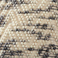 18 Inch Decorative Throw Pillow Cover Beaded Chevron Cream Fabric By Casagear Home BM276707