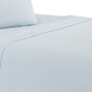 Matt 4 Piece Full Bed Sheet Set Soft Organic Cotton Light Blue By Casagear Home BM276821
