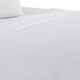 Matt 4 Piece Full Bed Sheet Set Soft Organic Cotton Stripes White By Casagear Home BM276826