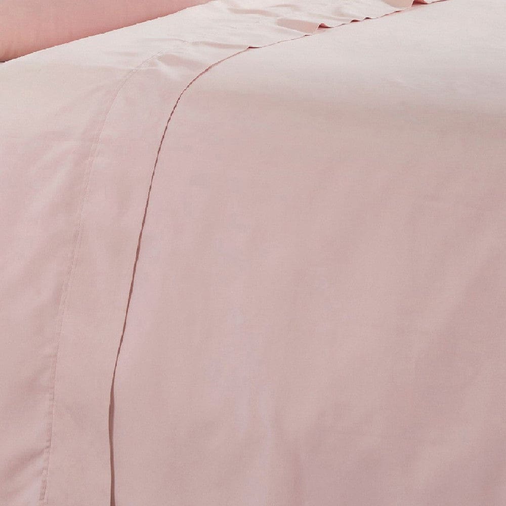 Minka 6 Piece California King Bed Sheet Set Antimicrobial Microfiber Pink By Casagear Home BM276859