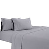 Matt Sheet Set | 4 Piece California King | Organic Cotton | Light Gray