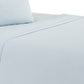 Matt 4 Piece California King Bed Sheet Set Soft Organic Cotton Light Blue By Casagear Home BM276880