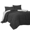 Alice Comforter Set | 8 Piece Queen | Dark Gray | The Urban Port