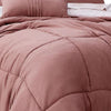 Alice 6 Piece Twin Comforter Set Reversible Soft Rose By The Urban Port By Casagear Home BM276991