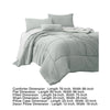 Alice 8 Piece Full Comforter Set Soft Light Gray By The Urban Port By Casagear Home BM276997